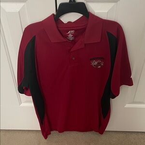Pro Player Men's Garnet/Black SC Gamecocks Polo Shirt Medium (Like New)